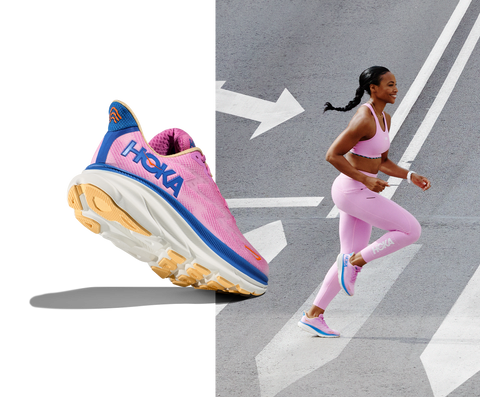 Hoka clifton sales 5 knit pink